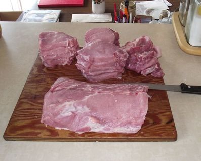 Best Cutting Board Material for Safety Wood Stone Plastic or Glass: Pork Loin into Chops