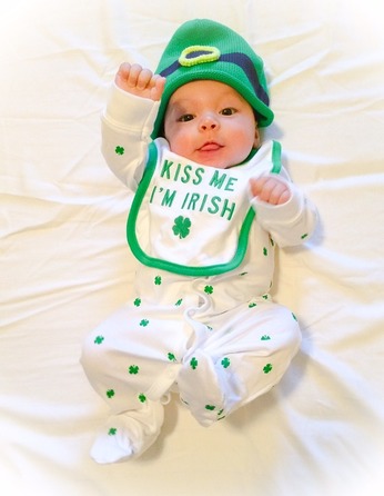 Saint Patrick's Day History, Traditions, and Gift Ideas: Irish baby