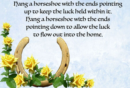 Hanging a Horseshoe for Good Luck: Which direction is the right one?