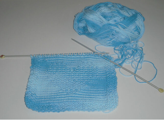 Knit Crafts: Heart Washcloth Pattern