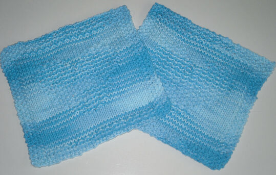 Knit Crafts Heart Washcloth Pattern