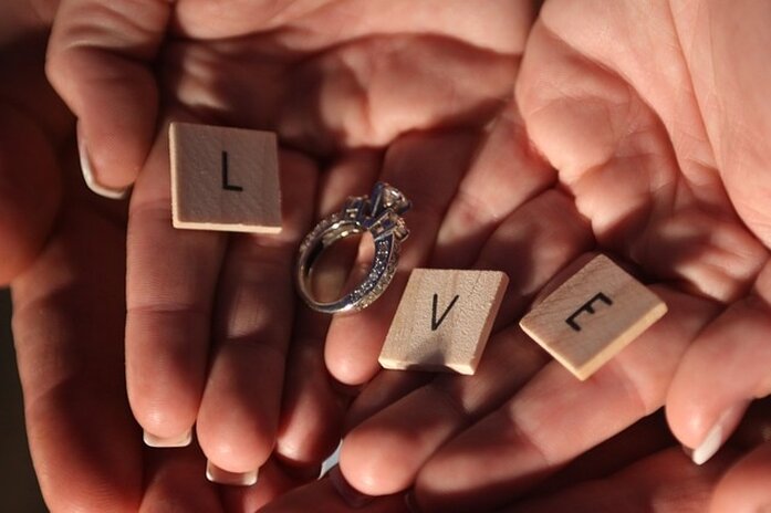 Love Notes: Write One for Your Special Someone Today - scrabble love
